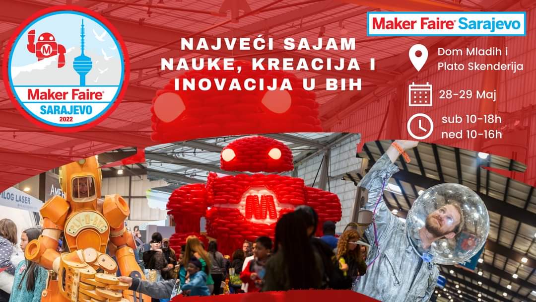 Read more about the article Centar učestvuje na Maker Faire Sarajevo